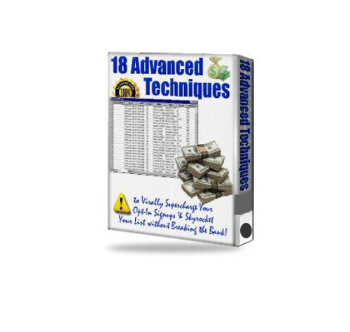 Product picture 18 Advanced Techniques