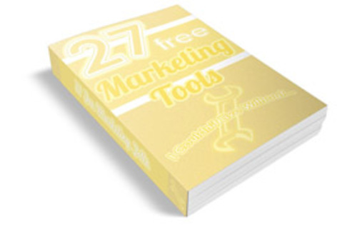 Product picture 27 Free Marketing Tools