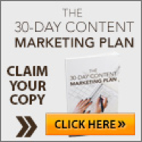 Product picture 30 Day Content Marketing Plan