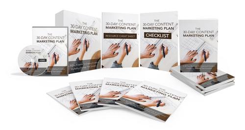 Product picture 30 Day Content Marketing Plan Upgrade Package