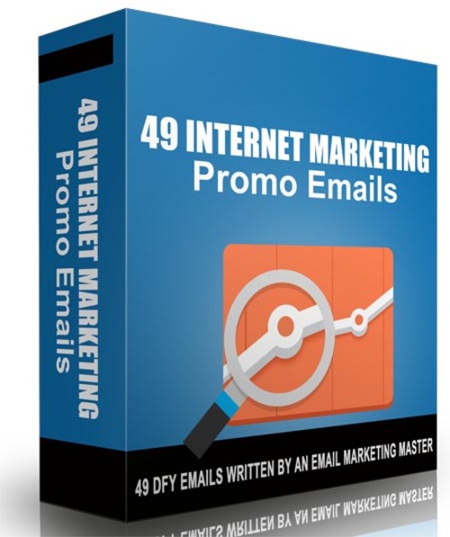 Product picture 49 Internet Marketing Promo Emails