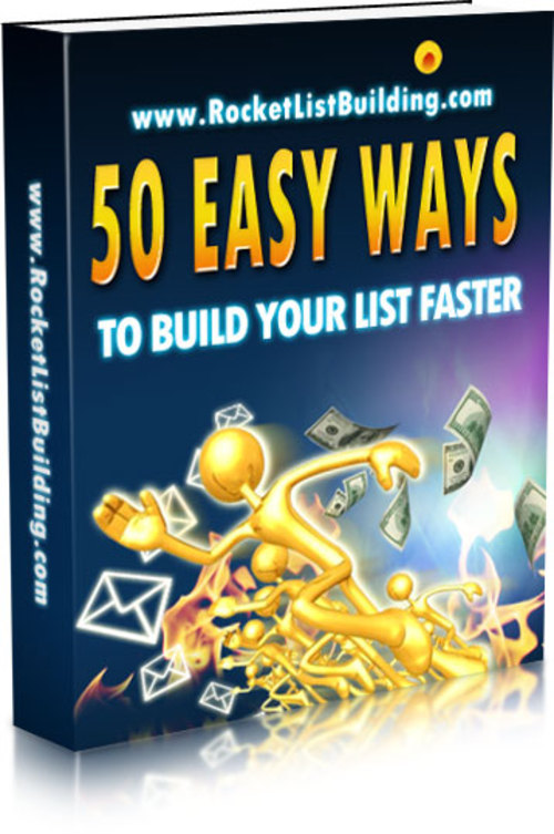 Product picture 50 Easy Ways To Build Your List Faster