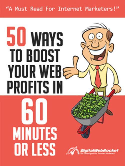 Product picture 50 Ways To Boost Your Web Profits In 60 Minutes Or Less