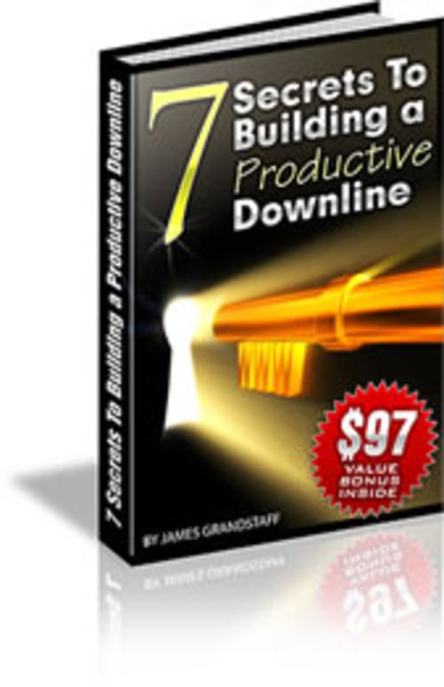 Product picture 7 Secrets To Building A Productive Downline