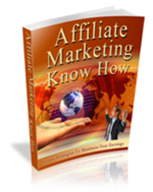 Product picture Affiliate Marketing Know All