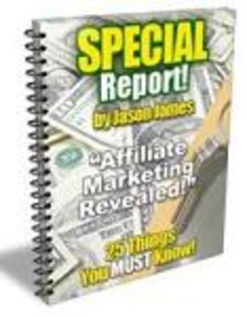 Product picture Affiliate Marketing Revealed