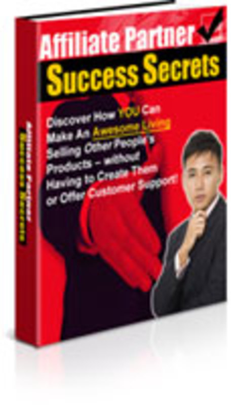 Product picture Affiliate Partner Success Secrets